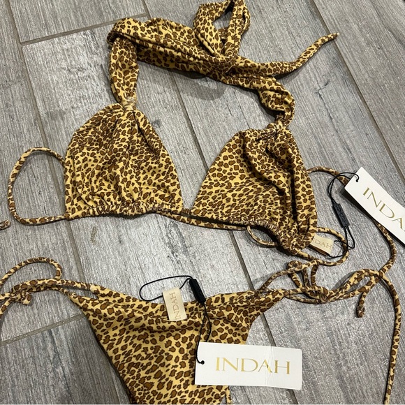 INDAH PLAYA SET cheetah print - Picture 5 of 7